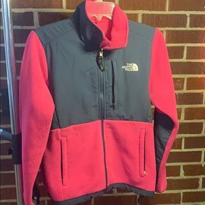 Small hot pink North Face Denali 2 Jacket